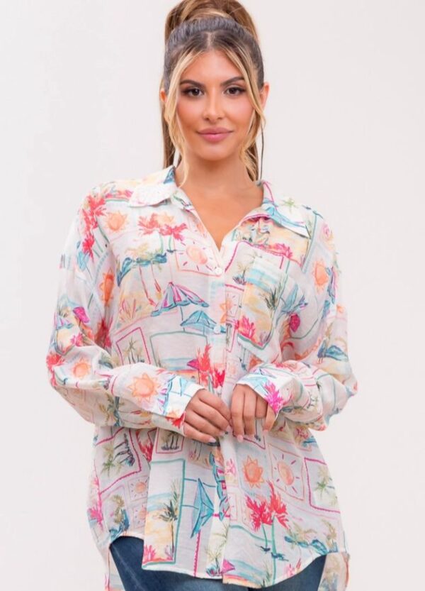 Coastal Cool Long Sleeve Top