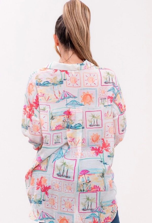 Coastal Cool Long Sleeve Top - Image 2