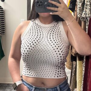 Rhinestone Glam Tank
